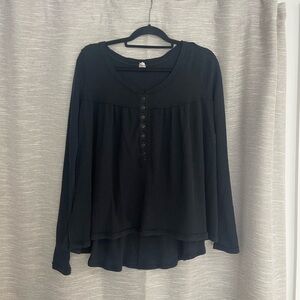 We The Free Waffle Knit Top